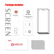 For Tecno Spark 9 Pro 2pcs ENKAY Full Glue High Aluminum-silicon Tempered Glass Film