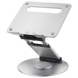 AS018-XS For 10-17 inch Device 360 Degree Rotating Adjustable Laptop Holder Desktop Stand(Silver) - Laptop Stand by PMC TechLife | Online Shopping South Africa | PMC TechLife | Buy Now Pay Later Mobicred