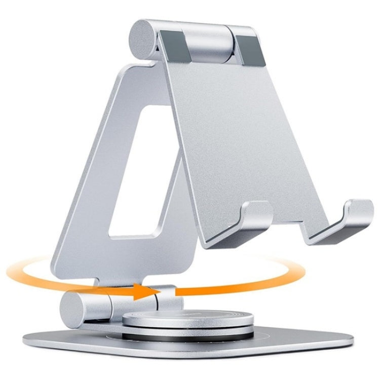 AS007-XS Adjustable Aluminum Alloy Desktop Phone Stand(Silver) - Stand by PMC TechLife | Online Shopping South Africa | PMC TechLife | Buy Now Pay Later Mobicred