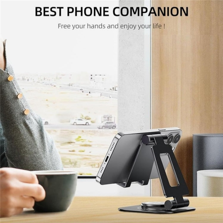 AS007-XS Adjustable Aluminum Alloy Desktop Phone Stand(Silver) - Stand by PMC TechLife | Online Shopping South Africa | PMC TechLife | Buy Now Pay Later Mobicred