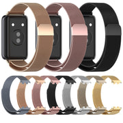 For Honor Band 9 Milan Magnetic Steel Mesh Watch Band(Gray)