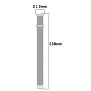 For Honor Band 9 Milan Magnetic Steel Mesh Watch Band(Gray)