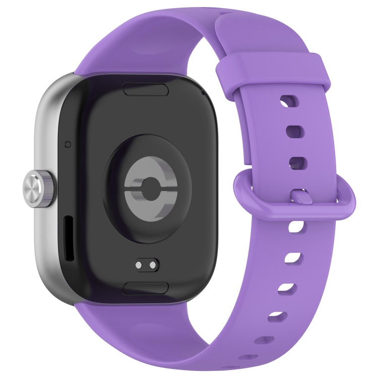 For Xiaomi Smart Band 9 Pro / 8 Pro Solid Color Colorful Buckle Silicone Watch Band(Purple) - free shipping - PMC TechLife - Order now!
