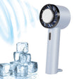 ENKAY Hat-Prince Handheld Mini Portable Cold Compress Cooling Fan(Blue) - Electric Fans by ENKAY | Online Shopping South Africa | PMC TechLife | Buy Now Pay Later Mobicred