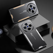 For vivo X200 Pro mini Blade Series TPU Hybrid Metal Phone Case(Gold)