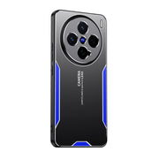 For vivo X200 Pro mini Blade Series TPU Hybrid Metal Phone Case(Blue)