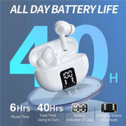 M10 Wireless Bluetooth Smart Voice Translator Headset Multiple Languages Translation Earphones(Black)