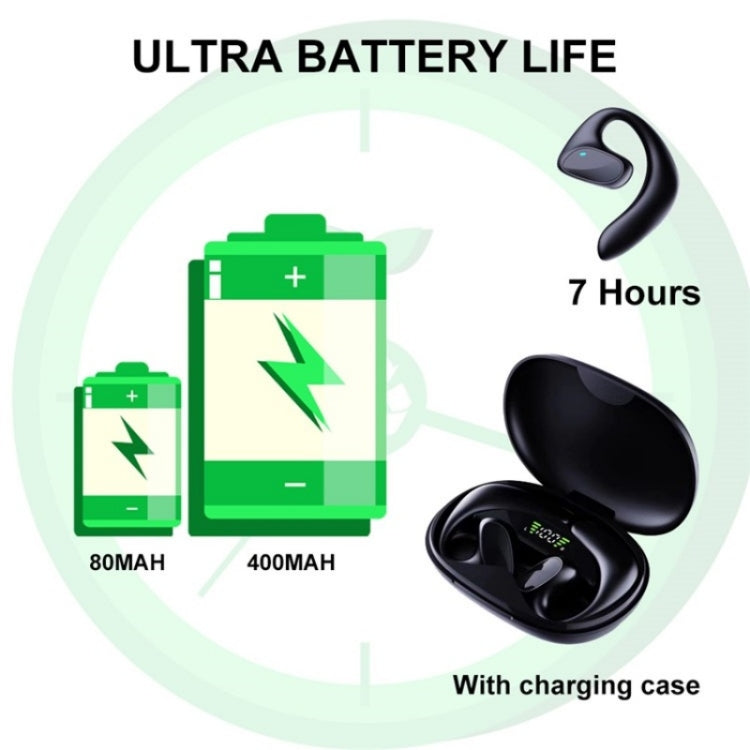 M8 Noise Reduction Smart Voice Translator TWS Bluetooth Headset 144 Languages Translation Earphones(Black)