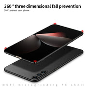 For Meizu 21 MOFI Fandun Series Frosted PC Ultra-thin All-inclusive Phone Case(Black)