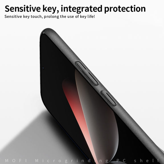 For Meizu 21 MOFI Fandun Series Frosted PC Ultra-thin All-inclusive Phone Case(Black)