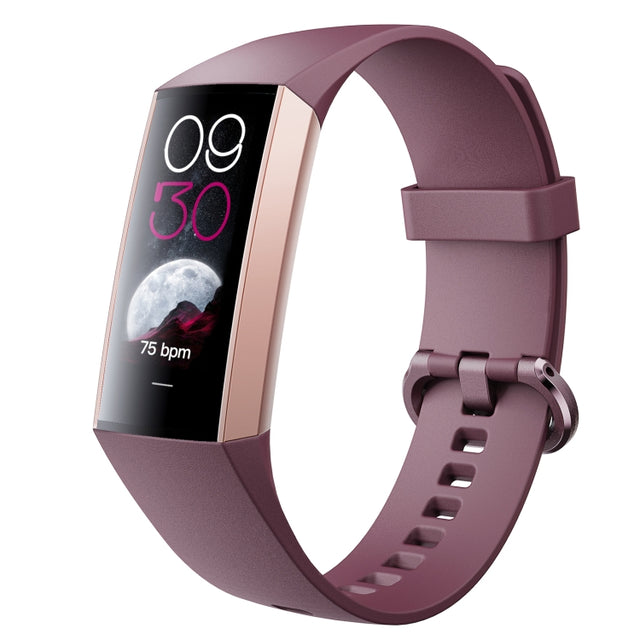 C80 IP67 Water-resistant Smart Bracelet Sport Fitness Tracker(Wine Red)