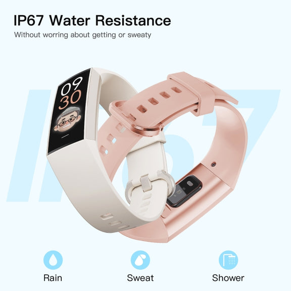 C80 IP67 Water-resistant Smart Bracelet Sport Fitness Tracker(Wine Red)