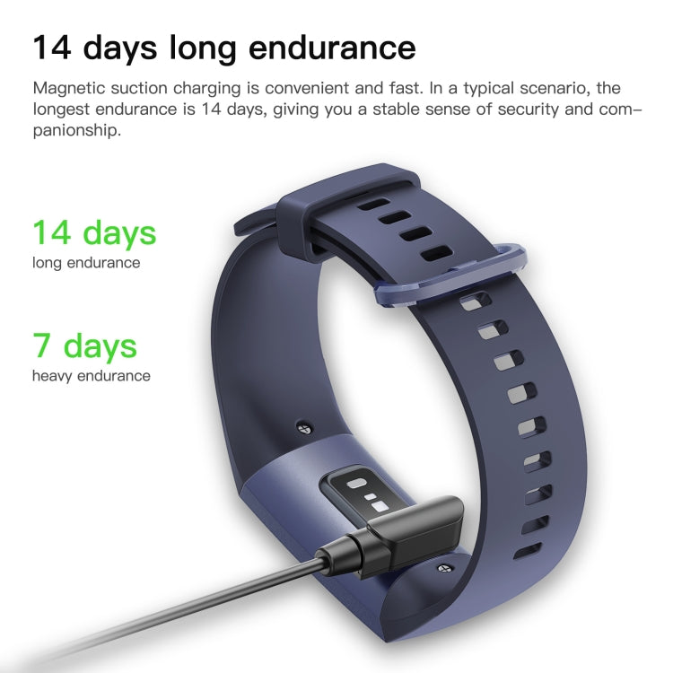 C80 IP67 Water-resistant Smart Bracelet Sport Fitness Tracker(Pink)