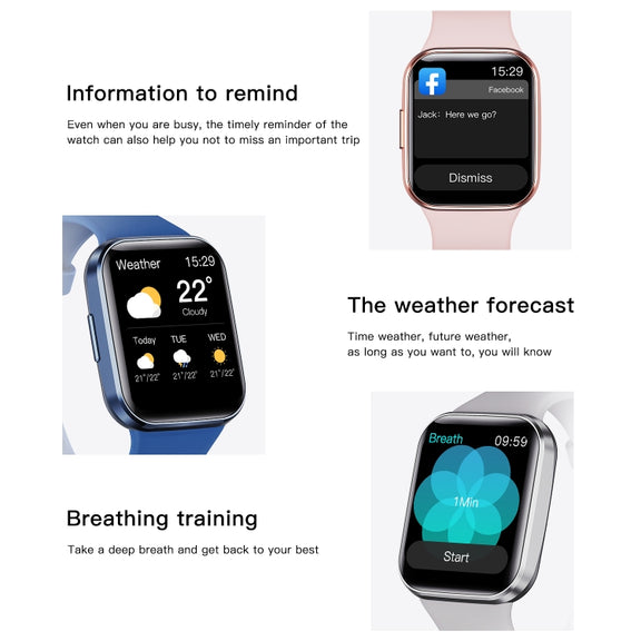 Q23 IP67 Water-resistant Smart Bracelet Sport Fitness Tracker(Blue)