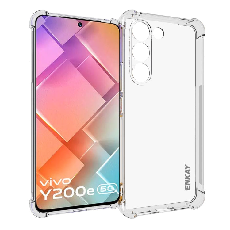 For OPPO Reno11 F 5G Global ENKAY Hat-Prince Transparent TPU Shockproof Phone Case - OPPO Cases by ENKAY | Online Shopping South Africa | PMC TechLife | Buy Now Pay Later Mobicred