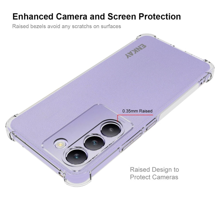 For OPPO Reno11 F 5G Global ENKAY Hat-Prince Transparent TPU Shockproof Phone Case - OPPO Cases by ENKAY | Online Shopping South Africa | PMC TechLife | Buy Now Pay Later Mobicred