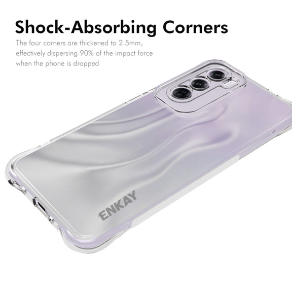 For OPPO Reno12 Pro Global ENKAY Clear TPU Shockproof Anti-slip Phone Case