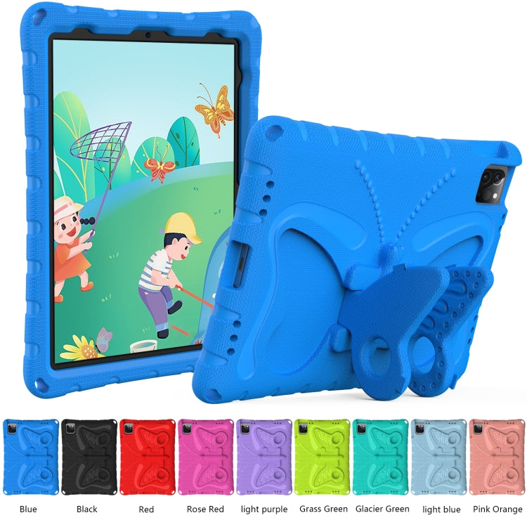 For iPad Air 11 2024 Butterfly Bracket EVA Shockproof Tablet Case(Blue) - iPad Air 11 2024 Cases by PMC TechLife | Online Shopping South Africa | PMC TechLife | Buy Now Pay Later Mobicred