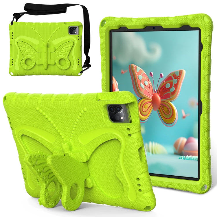 For iPad Air 11 2024 Butterfly Bracket EVA Shockproof Tablet Case(Mint Green) - iPad Air 11 2024 Cases by PMC TechLife | Online Shopping South Africa | PMC TechLife | Buy Now Pay Later Mobicred