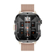 QX11 1.96 inch Color Screen Smart Watch Milan Steel Strap Support Bluetooth Call(Gold) - Smart Watches by PMC TechLife | Online Shopping South Africa | PMC TechLife