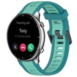 For Amazfit GTR 2 22mm Two-Color Textured Silicone Watch Band(Water Duck) - Watch Bands by PMC TechLife | Online Shopping South Africa | PMC TechLife