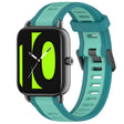 For Xiaomi Haylou RS4 LS12 22mm Two Color Textured Silicone Watch Band(Teal) - free shipping - PMC TechLife - Order now!