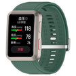 For Huawei Watch D Blood Pressure Watch Silicone Watch Band(Dark Green) - Watch Bands by PMC TechLife | Online Shopping South Africa | PMC TechLife
