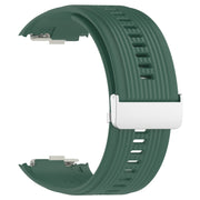 For Huawei Watch D Blood Pressure Watch Silicone Watch Band(Dark Green)