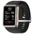 For Huawei Watch D Blood Pressure Watch Silicone Watch Band(Black) - Watch Bands by PMC TechLife | Online Shopping South Africa | PMC TechLife