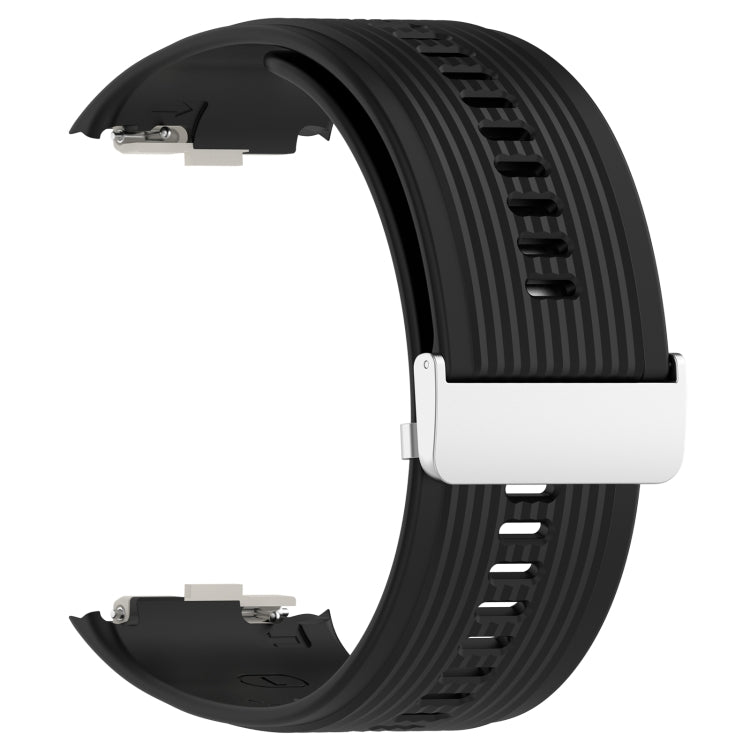 For Huawei Watch D Blood Pressure Watch Silicone Watch Band(Black) - Watch Bands by PMC TechLife | Online Shopping South Africa | PMC TechLife