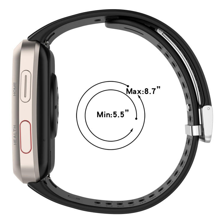 For Huawei Watch D Blood Pressure Watch Silicone Watch Band(Red) - Watch Bands by PMC TechLife | Online Shopping South Africa | PMC TechLife