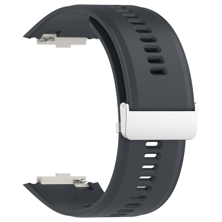For Xiaomi Watch H1 Blood Pressure Watch Silicone Watch Band(Dark Grey) - free shipping - PMC TechLife - Order now!