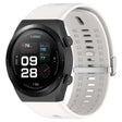 For Xiaomi Watch H1 Blood Pressure Watch Silicone Watch Band(Ivory White) - Watch Bands by PMC TechLife | Online Shopping South Africa | PMC TechLife