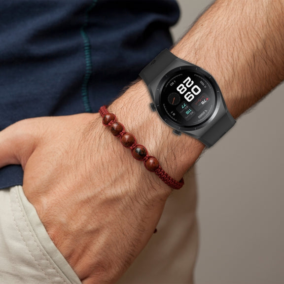 For Xiaomi Watch H1 Blood Pressure Watch Silicone Watch Band(Black)