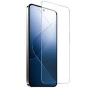 For Xiaomi 14 5G NORTHJO Transparent TPU Phone Case with Tempered Glass Film(Transparent)