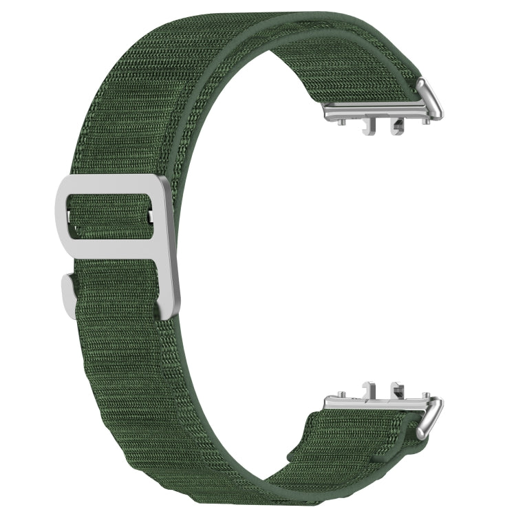 For Samsung Galaxy Fit 3 Nylon Canvas Watch Band(Green) - free shipping - PMC TechLife - Order now!
