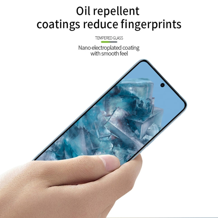 For Google Pixel 9 / 9 Pro MOFI 9H 2.5D Full Screen Tempered Glass Film(Black) - Google Tempered Glass by MOFI | Online Shopping South Africa | PMC TechLife | Buy Now Pay Later Mobicred