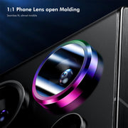 For Samsung Galaxy S24 5G ENKAY Hat-Prince AR 9H Rear Lens Aluminium Alloy Tempered Glass Film(Purple)