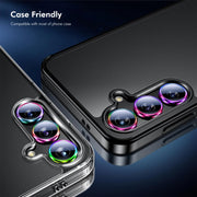 For Samsung Galaxy S24 5G ENKAY Hat-Prince AR 9H Rear Lens Aluminium Alloy Tempered Glass Film(Colorful)