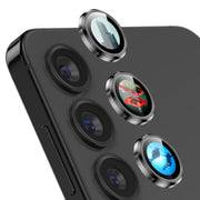 For Samsung Galaxy S24+ 5G ENKAY Hat-Prince AR 9H Rear Lens Aluminium Alloy Tempered Glass Film(Black)