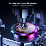 For Samsung Galaxy S24+ 5G ENKAY Hat-Prince AR 9H Rear Lens Aluminium Alloy Tempered Glass Film(Colorful)