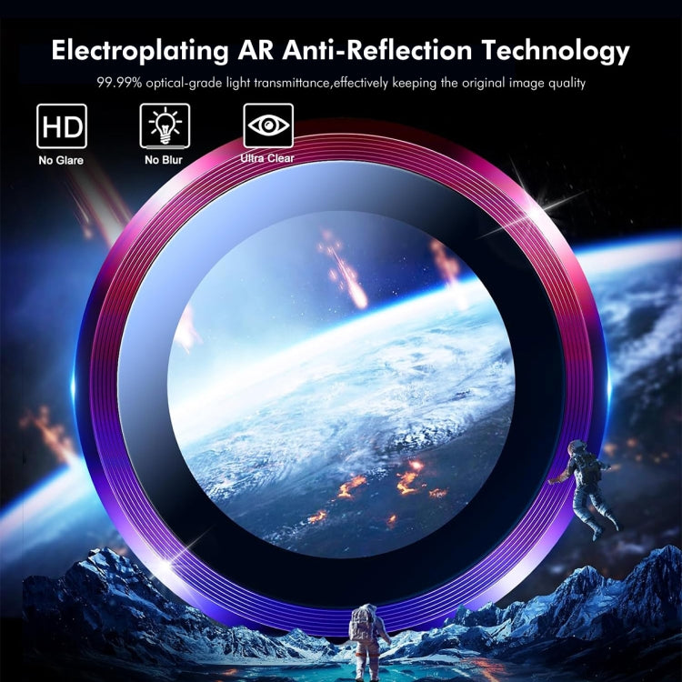 For Samsung Galaxy S24+ 5G ENKAY Hat-Prince AR 9H Rear Lens Aluminium Alloy Tempered Glass Film(Colorful)
