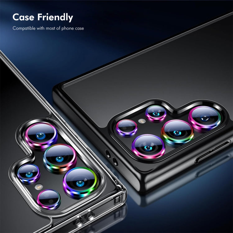 For Samsung Galaxy S24 Ultra 5G ENKAY Hat-Prince AR 9H Rear Lens Aluminium Alloy Tempered Glass Film(Colorful)