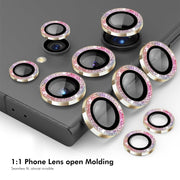 For Samsung Galaxy S24 Ultra 5G ENKAY Hat-Prince AR 9H Rear Lens Glitter Aluminium Alloy Tempered Glass Film(Purple)