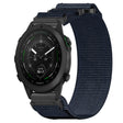 For Garmin MARQ Golfer 22mm Nylon Hook And Loop Fastener Watch Band(Blue) - Watch Bands by PMC TechLife | Online Shopping South Africa | PMC TechLife | Buy Now Pay Later Mobicred
