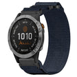 For Garmin Fenix 7 22mm Nylon Hook And Loop Fastener Watch Band(Orange) - Watch Bands by PMC TechLife | Online Shopping South Africa | PMC TechLife