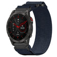 For Garmin EPIX Gen 2 22mm Nylon Hook And Loop Fastener Watch Band(Blue) - Watch Bands by PMC TechLife | Online Shopping South Africa | PMC TechLife | Buy Now Pay Later Mobicred