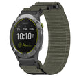 For Garmin Enduro 26mm Nylon Hook And Loop Fastener Watch Band(Grey) - Watch Bands by PMC TechLife | Online Shopping South Africa | PMC TechLife | Buy Now Pay Later Mobicred