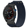 For Garmin Descent MK 2i 26mm Nylon Hook And Loop Fastener Watch Band(Blue) - Watch Bands by PMC TechLife | Online Shopping South Africa | PMC TechLife