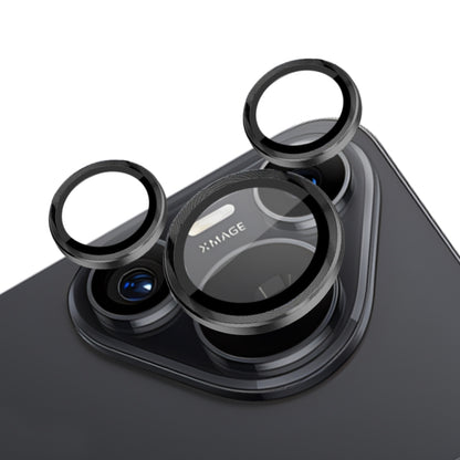 For Huawei Pura 70 NORTHJO Camera Lens CD Vein Metal Ring Tempered Glass Film(Black) - free shipping - PMC Jewellery - Order now!